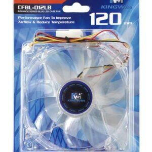 kingwin PC FAN cfbl-012lb BLUE LED 120mm advanced series case fan